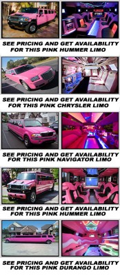 pink limo fleet