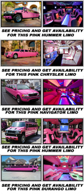 hot pink limo
